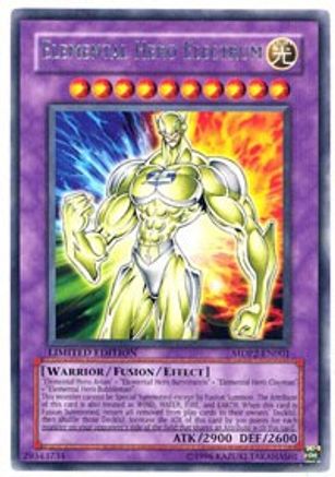 Elemental Hero Electrum (MDP2-EN001) - McDonald's Promo Series 2 Limited - Premium Yugioh Single from Konami - Just $1.54! Shop now at Game Crave Tournament Store
