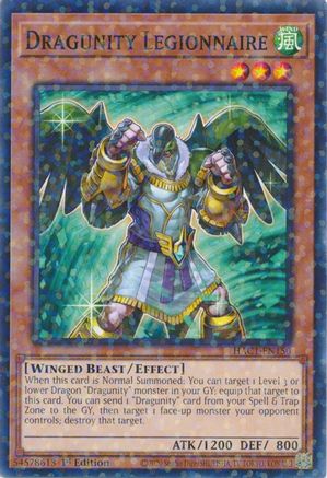 Dragunity Legionnaire (Duel Terminal) (HAC1-EN150) - Hidden Arsenal: Chapter 1 1st Edition - Premium Yugioh Single from Konami - Just $0.25! Shop now at Game Crave Tournament Store