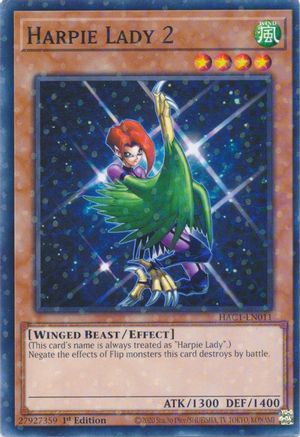 Harpie Lady 2 (Duel Terminal) (HAC1-EN011) - Hidden Arsenal: Chapter 1 1st Edition - Premium Yugioh Single from Konami - Just $0.38! Shop now at Game Crave Tournament Store