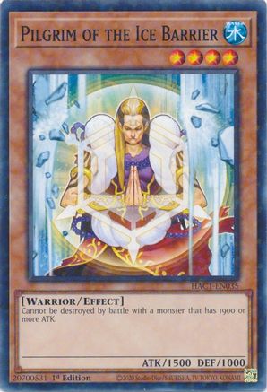 Pilgrim of the Ice Barrier (Duel Terminal) (HAC1-EN035) - Hidden Arsenal: Chapter 1 1st Edition - Premium Yugioh Single from Konami - Just $0.25! Shop now at Game Crave Tournament Store