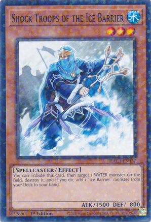Shock Troops of the Ice Barrier (Duel Terminal) (HAC1-EN037) - Hidden Arsenal: Chapter 1 1st Edition - Premium Yugioh Single from Konami - Just $0.25! Shop now at Game Crave Tournament Store