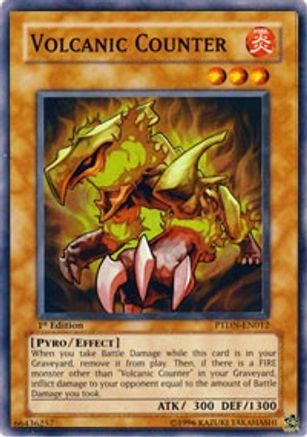 Volcanic Counter (PTDN-EN012) - Phantom Darkness 1st Edition - Premium Yugioh Single from Konami - Just $1.19! Shop now at Game Crave Tournament Store