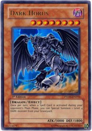 Dark Horus (PTDN-EN016) - Phantom Darkness Unlimited - Premium Yugioh Single from Konami - Just $4.12! Shop now at Game Crave Tournament Store