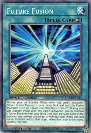 Future Fusion (SGX1-ENG13) - Speed Duel GX: Duel Academy Box 1st Edition - Premium Yugioh Single from Konami - Just $0.25! Shop now at Game Crave Tournament Store