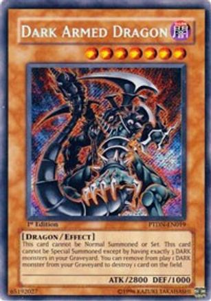 Dark Armed Dragon (PTDN-EN019) - Phantom Darkness Unlimited - Premium Yugioh Single from Konami - Just $80.74! Shop now at Game Crave Tournament Store