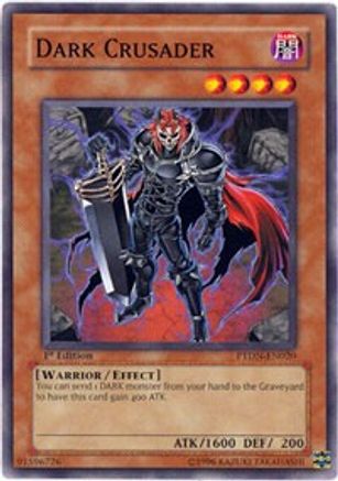 Dark Crusader (PTDN-EN020) - Phantom Darkness 1st Edition - Premium Yugioh Single from Konami - Just $0.08! Shop now at Game Crave Tournament Store