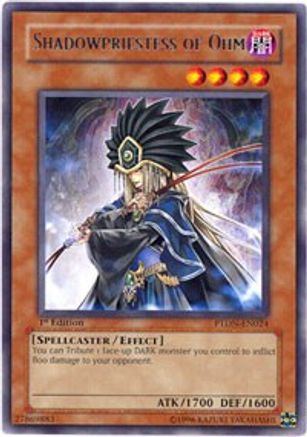Shadowpriestess of Ohm (PTDN-EN024) - Phantom Darkness Unlimited - Premium Yugioh Single from Konami - Just $0.50! Shop now at Game Crave Tournament Store