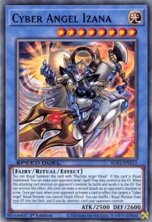 Cyber Angel Izana (SGX1-ENE12) - Speed Duel GX: Duel Academy Box 1st Edition - Premium Yugioh Single from Konami - Just $0.24! Shop now at Game Crave Tournament Store