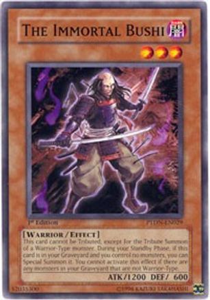 The Immortal Bushi (PTDN-EN029) - Phantom Darkness 1st Edition - Premium Yugioh Single from Konami - Just $0.25! Shop now at Game Crave Tournament Store