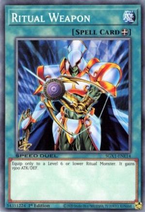 Ritual Weapon (SGX1-ENE14) - Speed Duel GX: Duel Academy Box 1st Edition - Premium Yugioh Single from Konami - Just $0.25! Shop now at Game Crave Tournament Store