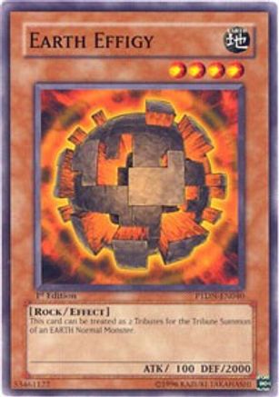 Earth Effigy (PTDN-EN040) - Phantom Darkness 1st Edition - Premium Yugioh Single from Konami - Just $0.25! Shop now at Game Crave Tournament Store