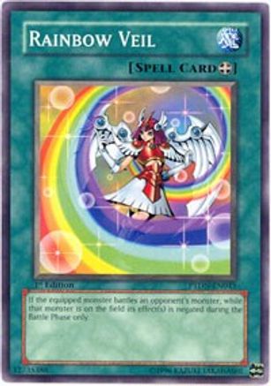 Rainbow Veil (PTDN-EN045) - Phantom Darkness 1st Edition - Premium Yugioh Single from Konami - Just $0.25! Shop now at Game Crave Tournament Store