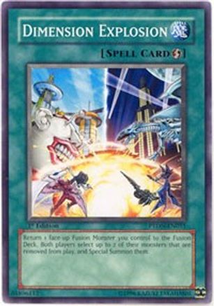 Dimension Explosion (PTDN-EN051) - Phantom Darkness 1st Edition - Premium Yugioh Single from Konami - Just $0.36! Shop now at Game Crave Tournament Store