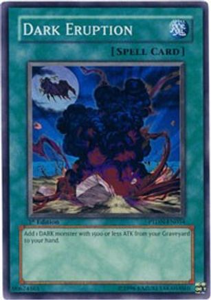 Dark Eruption (PTDN-EN054) - Phantom Darkness Unlimited - Premium Yugioh Single from Konami - Just $0.77! Shop now at Game Crave Tournament Store