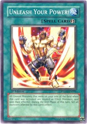 Unleash Your Power! (PTDN-EN056) - Phantom Darkness Unlimited - Premium Yugioh Single from Konami - Just $0.25! Shop now at Game Crave Tournament Store