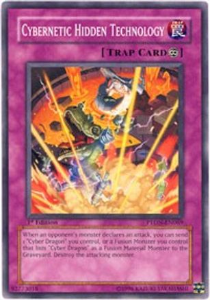 Cybernetic Hidden Technology (PTDN-EN069) - Phantom Darkness Unlimited - Premium Yugioh Single from Konami - Just $0.23! Shop now at Game Crave Tournament Store