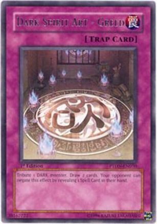 Dark Spirit Art - Greed (PTDN-EN070) - Phantom Darkness Unlimited - Premium Yugioh Single from Konami - Just $0.92! Shop now at Game Crave Tournament Store