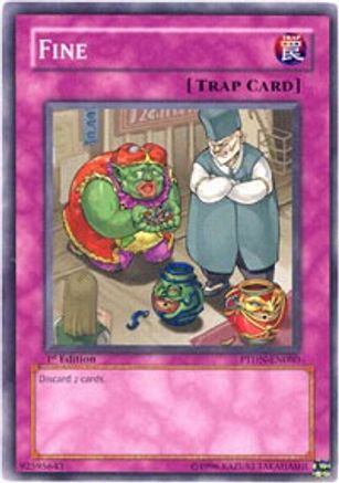 Fine (PTDN-EN080) - Phantom Darkness 1st Edition - Premium Yugioh Single from Konami - Just $0.25! Shop now at Game Crave Tournament Store