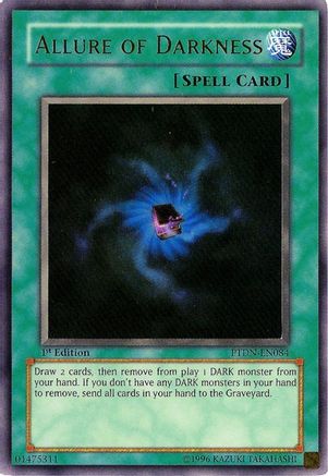 Allure of Darkness (PTDN-EN084) - Phantom Darkness 1st Edition - Premium Yugioh Single from Konami - Just $14.48! Shop now at Game Crave Tournament Store