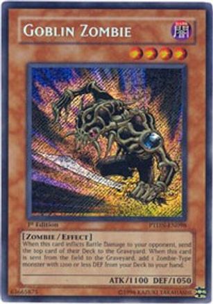 Goblin Zombie (PTDN-EN098) - Phantom Darkness 1st Edition - Premium Yugioh Single from Konami - Just $66.78! Shop now at Game Crave Tournament Store