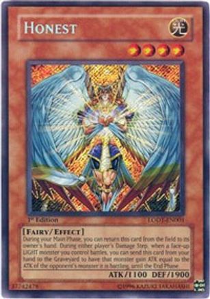 Honest (LODT-EN001) - Light of Destruction Unlimited - Premium Yugioh Single from Konami - Just $34.49! Shop now at Game Crave Tournament Store