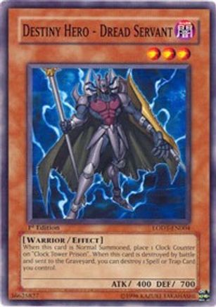 Destiny Hero - Dread Servant (LODT-EN004) - Light of Destruction 1st Edition - Premium Yugioh Single from Konami - Just $0.27! Shop now at Game Crave Tournament Store