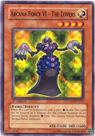 Arcana Force VI - The Lovers (LODT-EN012) - Light of Destruction Unlimited - Premium Yugioh Single from Konami - Just $0.25! Shop now at Game Crave Tournament Store