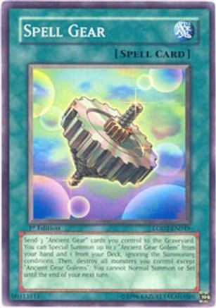 Spell Gear (LODT-EN049) - Light of Destruction Unlimited - Premium Yugioh Single from Konami - Just $0.26! Shop now at Game Crave Tournament Store
