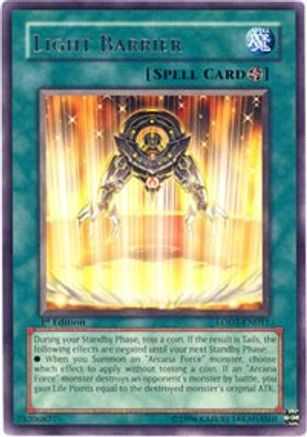Light Barrier (LODT-EN051) - Light of Destruction 1st Edition - Premium Yugioh Single from Konami - Just $2.75! Shop now at Game Crave Tournament Store