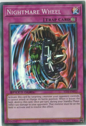 Nightmare Wheel (STP3-EN012) - Speed Duel: Tournament Pack 3 Unlimited - Premium Yugioh Single from Konami - Just $0.35! Shop now at Game Crave Tournament Store