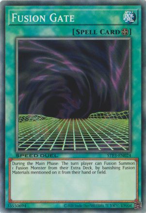 Fusion Gate (STP3-EN024) - Speed Duel: Tournament Pack 3 Unlimited - Premium Yugioh Single from Konami - Just $0.59! Shop now at Game Crave Tournament Store