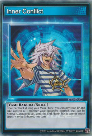 Inner Conflict (STP3-ENS02) - Speed Duel: Tournament Pack 3 Unlimited - Premium Yugioh Single from Konami - Just $0.53! Shop now at Game Crave Tournament Store