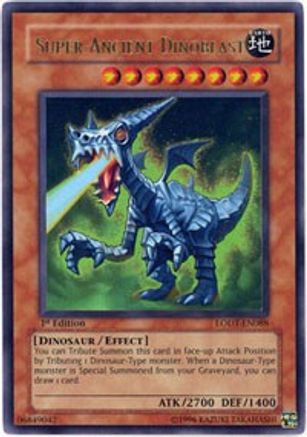 Super-Ancient Dinobeast (LODT-EN088) - Light of Destruction 1st Edition - Premium Yugioh Single from Konami - Just $0.63! Shop now at Game Crave Tournament Store