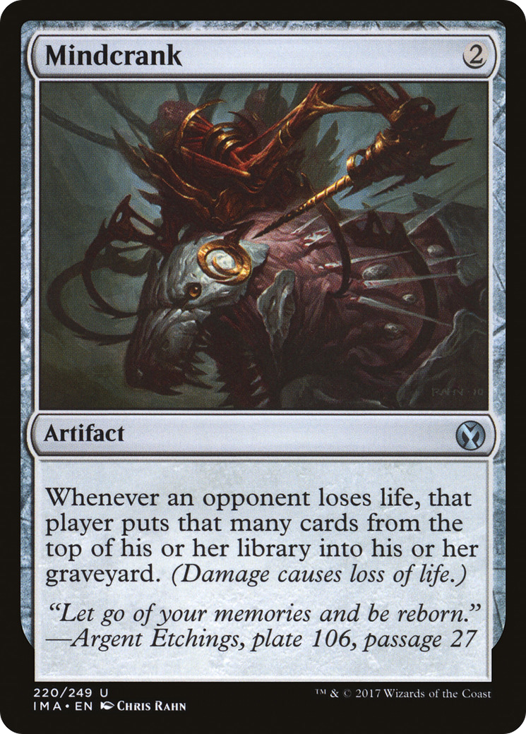 Mindcrank (IMA-220) - Iconic Masters - Premium MTG Single from Wizards of the Coast - Just $2.92! Shop now at Game Crave Tournament Store