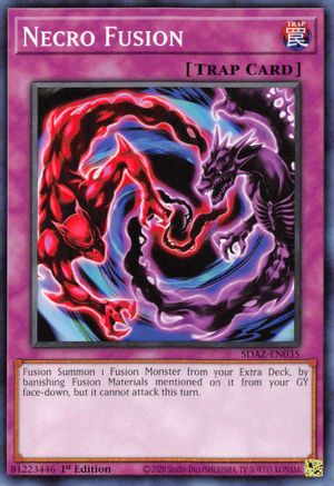 Necro Fusion (SDAZ-EN035) - Structure Deck: Albaz Strike 1st Edition - Premium Yugioh Single from Konami - Just $0.25! Shop now at Game Crave Tournament Store