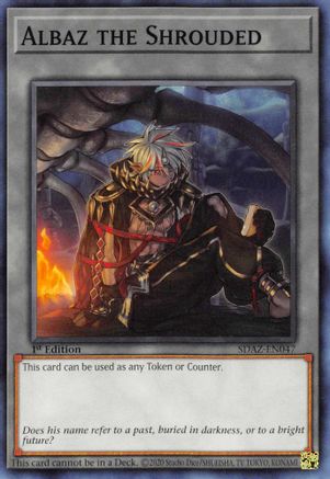 Albaz the Shrouded (SDAZ-EN047) - Structure Deck: Albaz Strike 1st Edition - Premium Yugioh Single from Konami - Just $0.25! Shop now at Game Crave Tournament Store