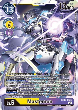 Mastemon (ST10-06) - Starter Deck 10: Parallel World Tactician Foil - Premium Digimon Single from Bandai - Just $0.28! Shop now at Game Crave Tournament Store