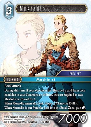 Mustadio (EMISSARIES OF LIGHT) - Premium Final Fantasy Single from Emissaries of Light - Just $0.25! Shop now at Game Crave Tournament Store