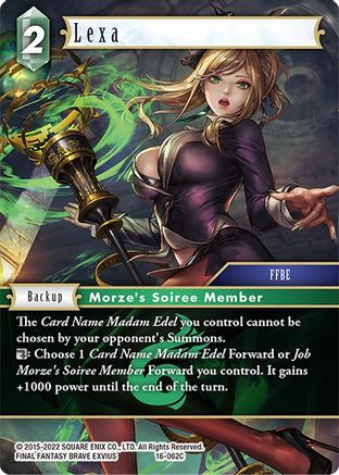 Lexa (EMISSARIES OF LIGHT) Foil - Premium Final Fantasy Single from Emissaries of Light - Just $1.65! Shop now at Game Crave Tournament Store