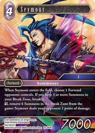 Seymour (EMISSARIES OF LIGHT) Foil - Premium Final Fantasy Single from Emissaries of Light - Just $0.79! Shop now at Game Crave Tournament Store