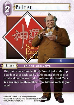 Palmer (EMISSARIES OF LIGHT) Foil - Premium Final Fantasy Single from Emissaries of Light - Just $0.34! Shop now at Game Crave Tournament Store