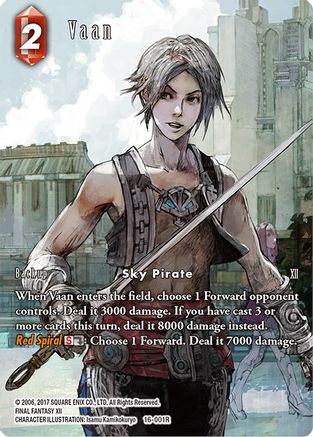 Vaan (Full Art) (EMISSARIES OF LIGHT) Foil - Premium Final Fantasy Single from Emissaries of Light - Just $11.66! Shop now at Game Crave Tournament Store