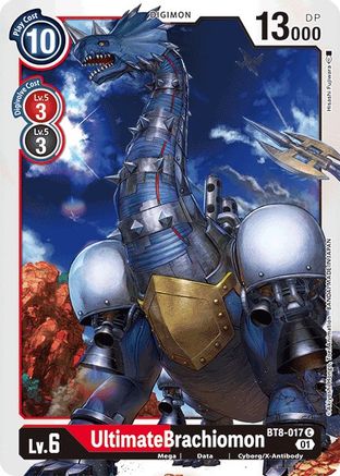 UltimateBrachiomon (BT8-017) - New Awakening - Premium Digimon Single from Bandai - Just $0.25! Shop now at Game Crave Tournament Store