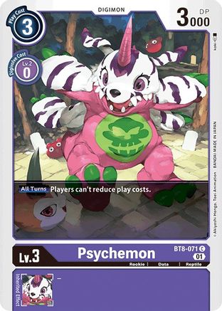 Psychemon (BT8-071) - New Awakening - Premium Digimon Single from Bandai - Just $0.25! Shop now at Game Crave Tournament Store