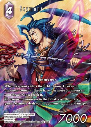 Seymour (Full Art) (EMISSARIES OF LIGHT) Foil - Premium Final Fantasy Single from Emissaries of Light - Just $30.02! Shop now at Game Crave Tournament Store