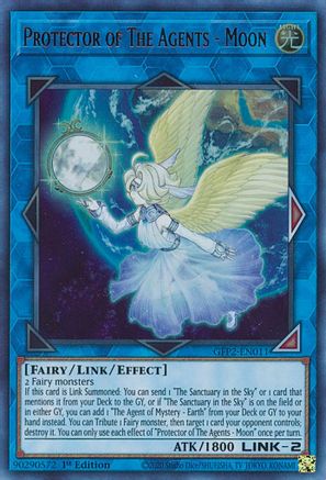 moon yugioh card Game Crave Tournament Store - Protector of The Agents - Moon (GFP2-EN011)