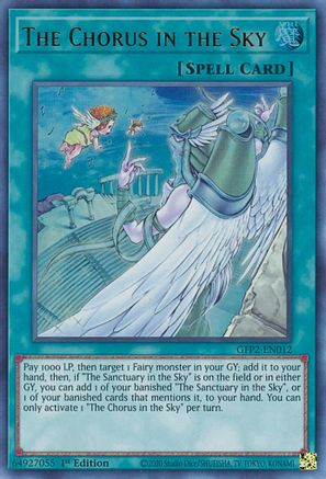 The Chorus in the Sky (GFP2-EN012) - Ghosts From the Past: The 2nd Haunting 1st Edition - Premium Yugioh Single from Konami - Just $0.25! Shop now at Game Crave Tournament Store