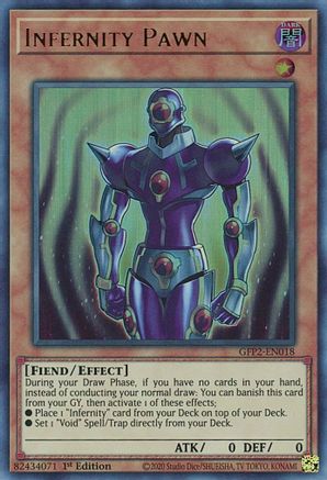 infernity cards yugioh Game Crave Tournament Store - Infernity Pawn (GFP2-EN018)