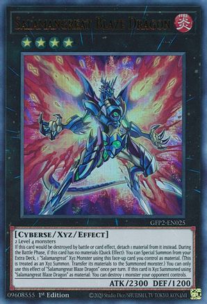 Salamangreat Blaze Dragon (GFP2-EN025) - Ghosts From the Past: The 2nd Haunting 1st Edition - Premium Yugioh Single from Konami - Just $0.25! Shop now at Game Crave Tournament Store