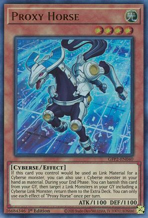 Proxy Horse (GFP2-EN040) - Ghosts From the Past: The 2nd Haunting 1st Edition - Premium Yugioh Single from Konami - Just $0.25! Shop now at Game Crave Tournament Store